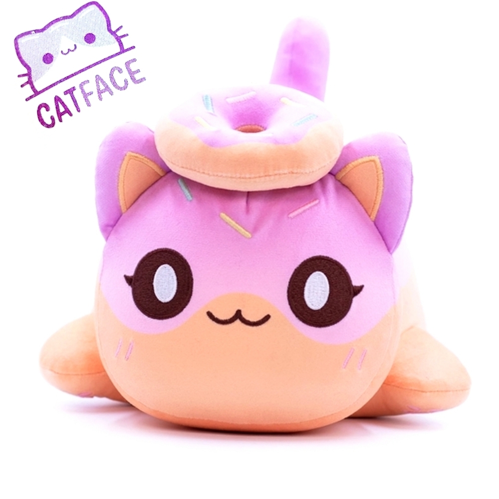 11" Catface💗Donut Cat Stuffed Plush Toy| Kids💖Collectable
